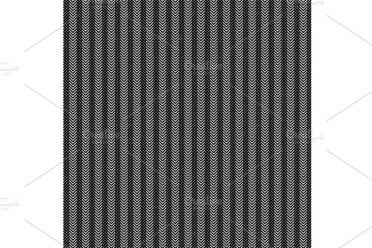 Geometric zig zag pattern, an Illustration by COLORFUL