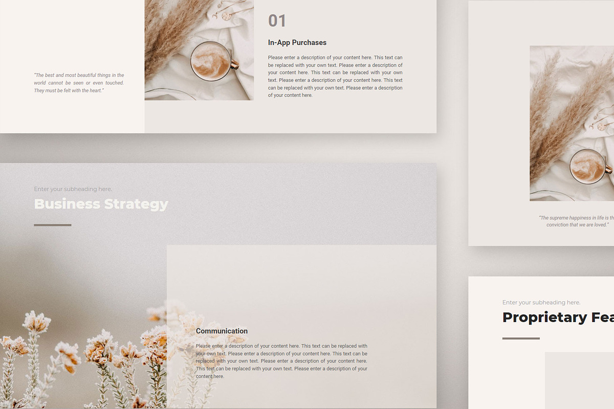 Simple Business Presentation CANVA, a Presentation Template by CreativityForest (Photo 6 of 17)