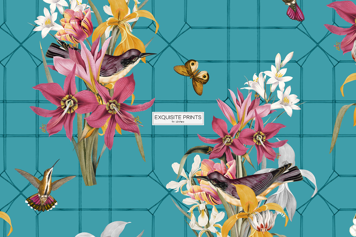 Garden Geometry Seamless Patterns, a Pattern Graphic by LEAFure (Photo 9 of 11)