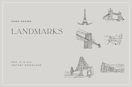 Landmark Illustrations