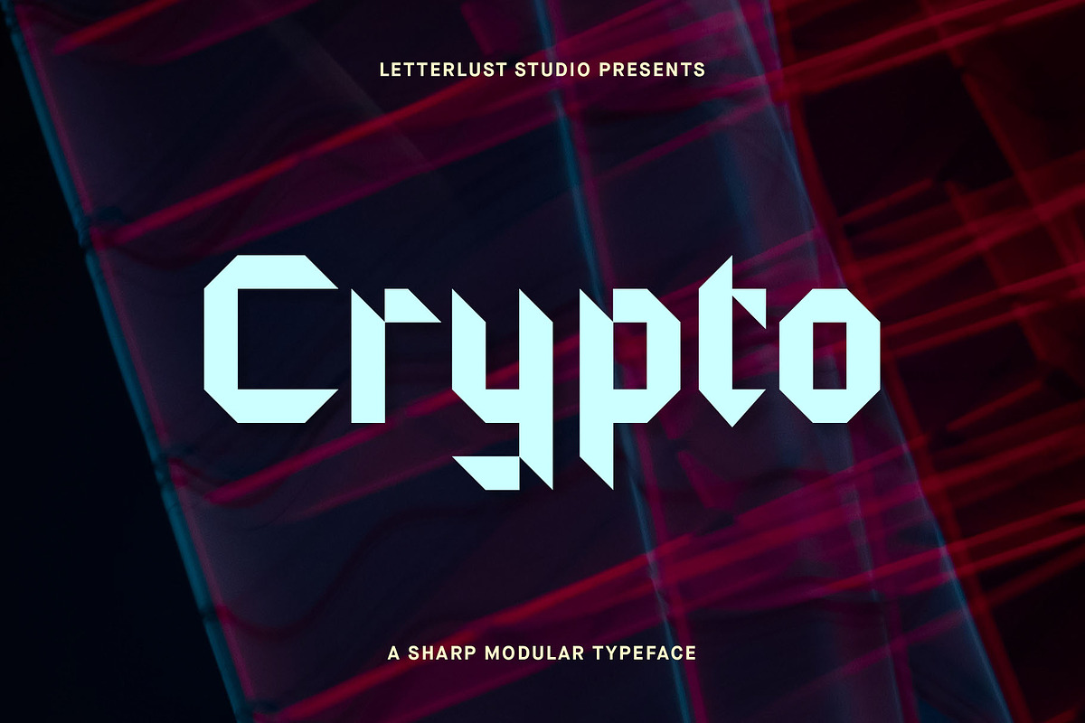 Crypto Typeface