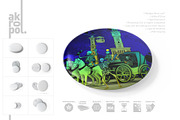 Badge Button Mock-Ups, an Advertising Mockup by akropol (Thumbnail 4 of 7)