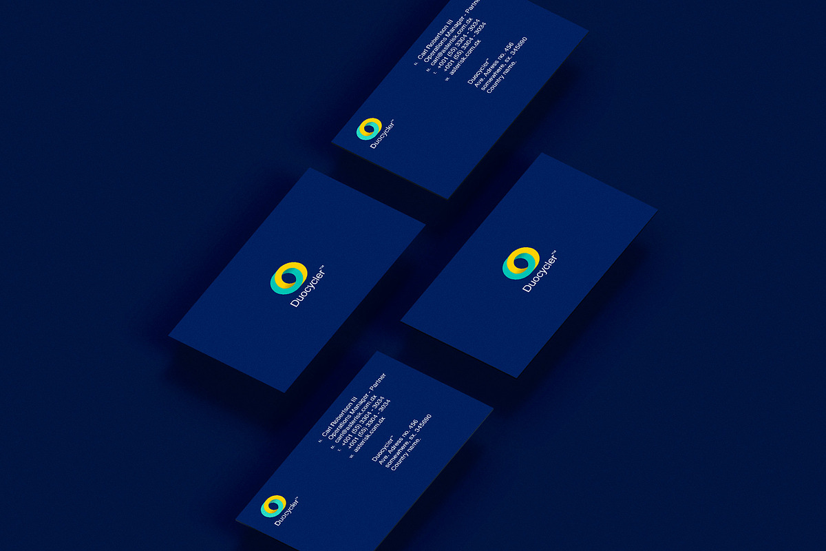 Business cards template: Duocycle, a Business Card Template by Srg® (Photo 3 of 4)
