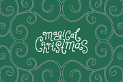Vector Christmas Flourish Frames, an Object Graphic by venimo (Thumbnail 7 of 13)