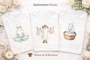 Ghost Mom Sublimation Clipart, an Illustration by Artnoy (Thumbnail 6 of 8)