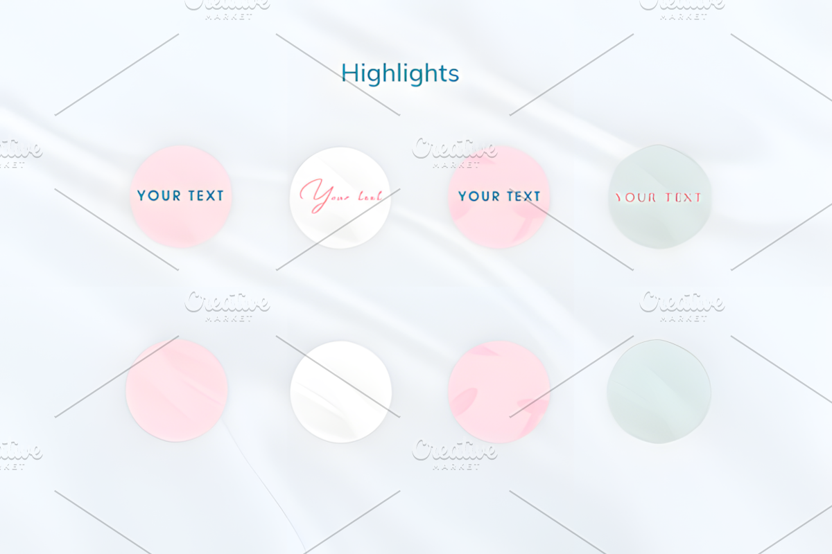 Instagram Highlights & Price Templat, a Marketing Template by Ink Gallery (Photo 3 of 5)