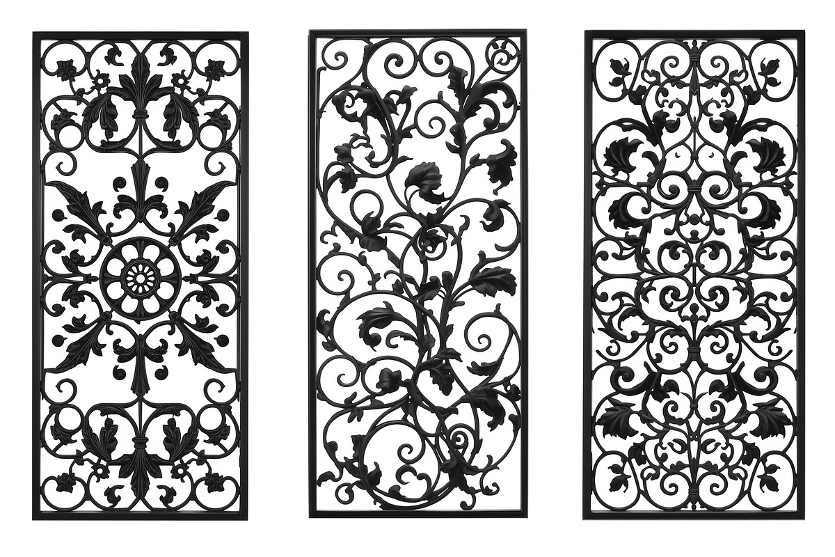 Floral Ornament Silhouette Panels, an Illustration by Designer_Momina (Photo 13 of 20)