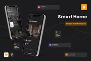 GLORIES Smart Home iOS 14 App Design, an App Template by Capi Product (Thumbnail 1 of 6)