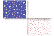 Farmhouse Red White & Blue Patterns, a Pattern Graphic by Earley Bird Design Studio (Thumbnail 3 of 7)