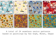 24 vector seamless masterpieces, a Pattern Graphic by PatternsBlooming (Thumbnail 4 of 4)