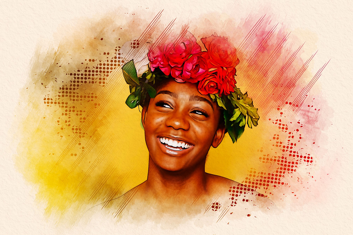 Photo Effect Mockup PSD Template, a Brushes & More by zahidhossainalif (Photo 8 of 10)