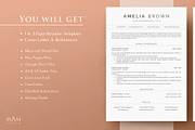 ATS Resume Template Word Google Docs, a Resume Template by MAM Design (Thumbnail 10 of 10)