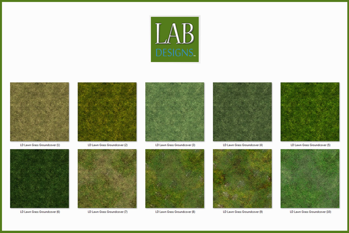 Seamless Summer Grass Ground Cover, a Texture Graphic by Lab Designs (Photo 2 of 3)