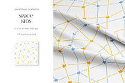 Space Kids - Seamless Patterns, a Pattern Graphic by PROTEA Watercolor Studio (Thumbnail 5 of 6)