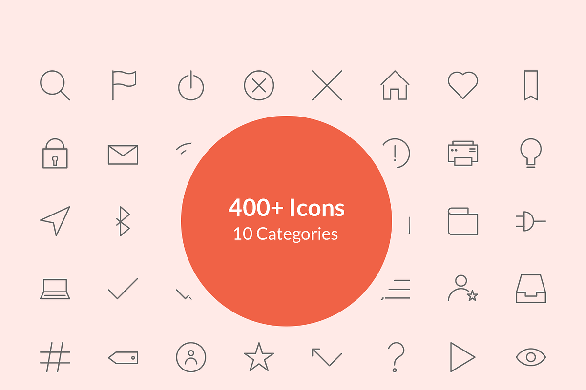 Crafticons, an Outline Icon by Crafticons.com (Photo 2 of 6)