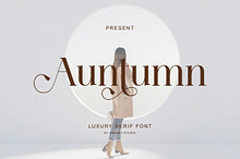 Autumn Serif - Elegant Branding Font