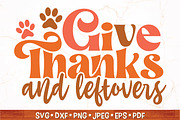Thanksgiving Dog Bundle SVG, a Seasonal Illustration by RossiGalleria (Thumbnail 2 of 7)