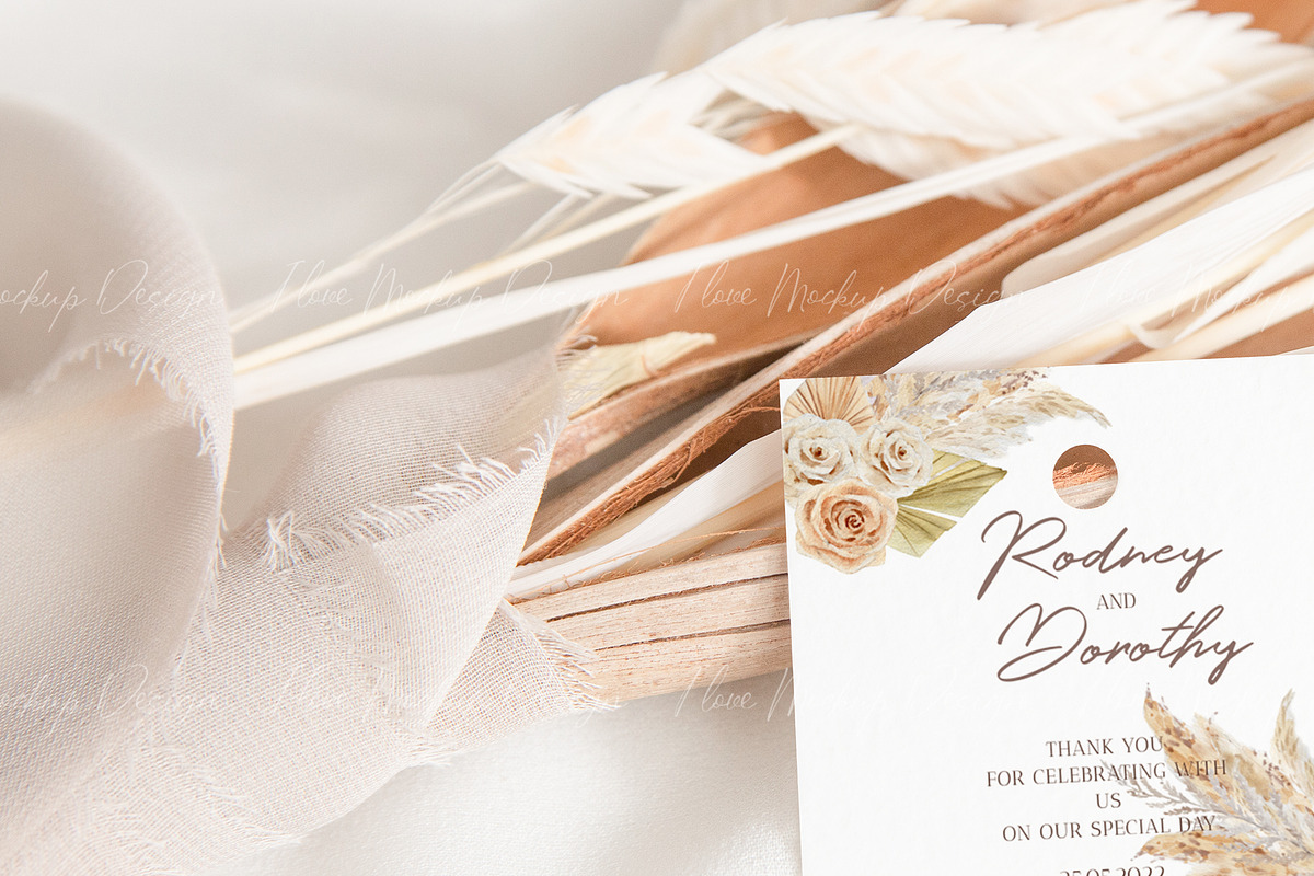 2x2 Gift Tag Mockup,Favor Tag Mockup, a Mockup by ILoveMockupDesign (Photo 5 of 10)