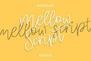 Mellow Script, a Script Font by supfonts (Thumbnail 1 of 7)