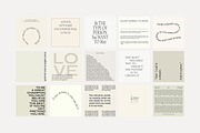 Instagram Quotes Posts Stories PS, a Social Media Template by Love Radiation Studio (Thumbnail 15 of 19)