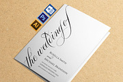 Wedding Program folded SHR365, an Invitation Template by Shafura_Wedding (Thumbnail 1 of 6)