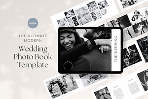 CANVA Wedding Photo Book Template