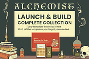 Alchemist Canva Launch & Build Pack, a Social Media Template by WorkShy Studio (Thumbnail 1 of 23)