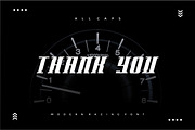 Racing Force Modern Font, a Sans Serif Font by alanwarstd (Thumbnail 5 of 5)