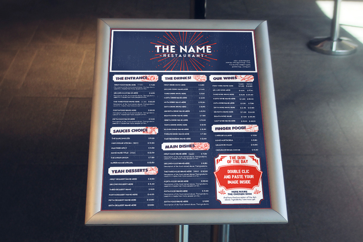 Elegant Food Identity 2, a Brochure Template by Luuqas Design (Photo 3 of 5)