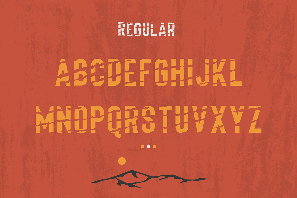 Dirt Claw Display Font, a Sans Serif Font by Blendient (Photo 2 of 6)
