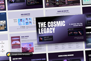 Film Press Kit Google Slide Template, a Presentation Template by TMint Creative