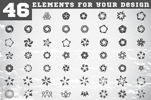 46 elements for your logo design