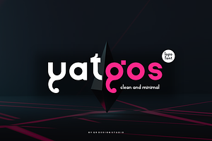 Yatgos - Clean & Minimal Font, a Sans Serif Font by QR Design Studio
