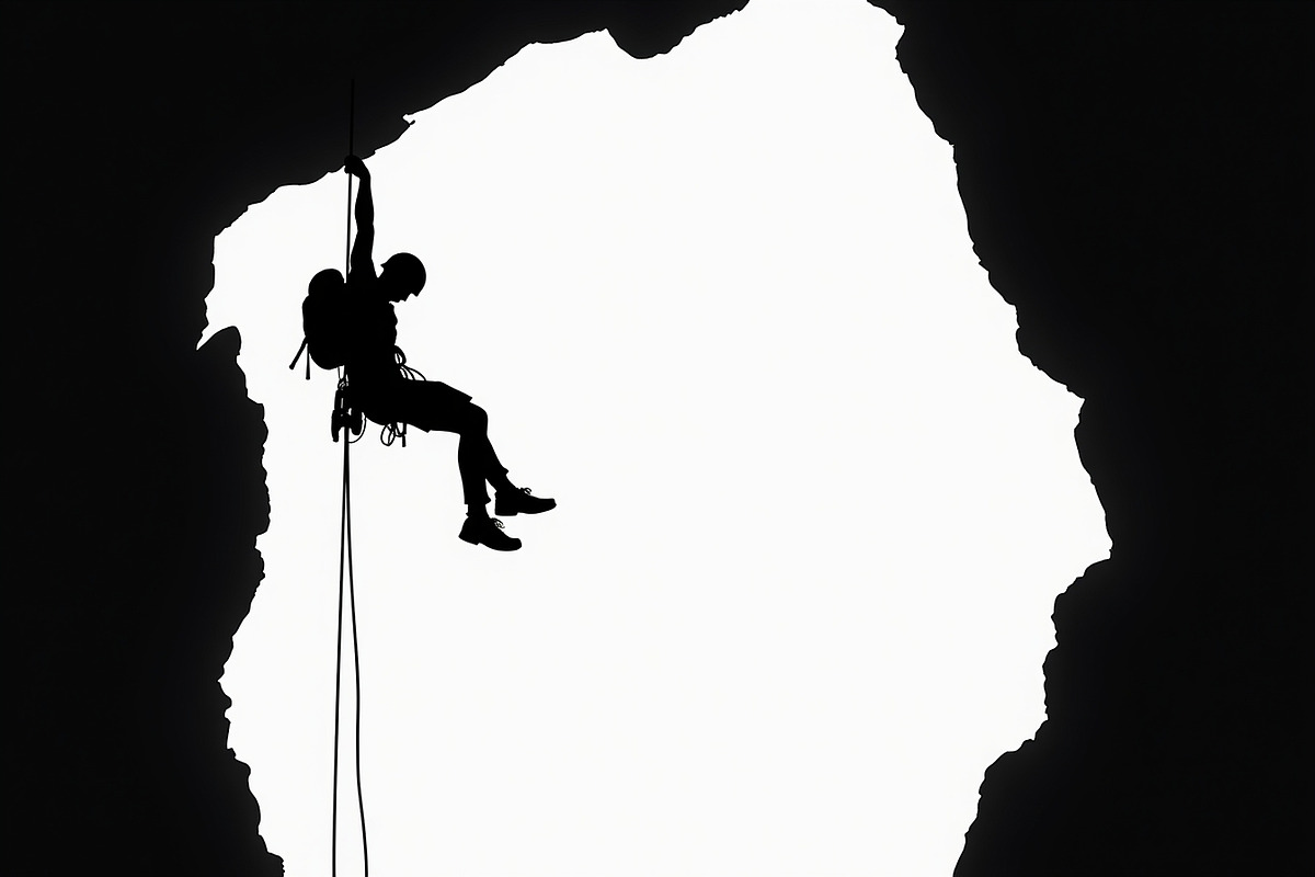 Mountain Climber Silhouette Set, an Illustration by Amazin_art (Photo 7 of 21)