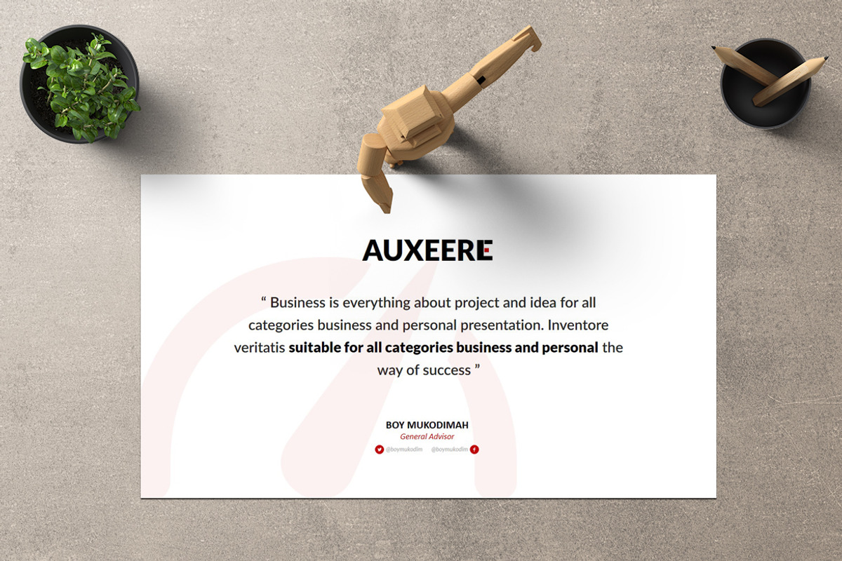 Auxeere Google Slide, a Presentation Template by Dedijuniadi (Photo 2 of 4)