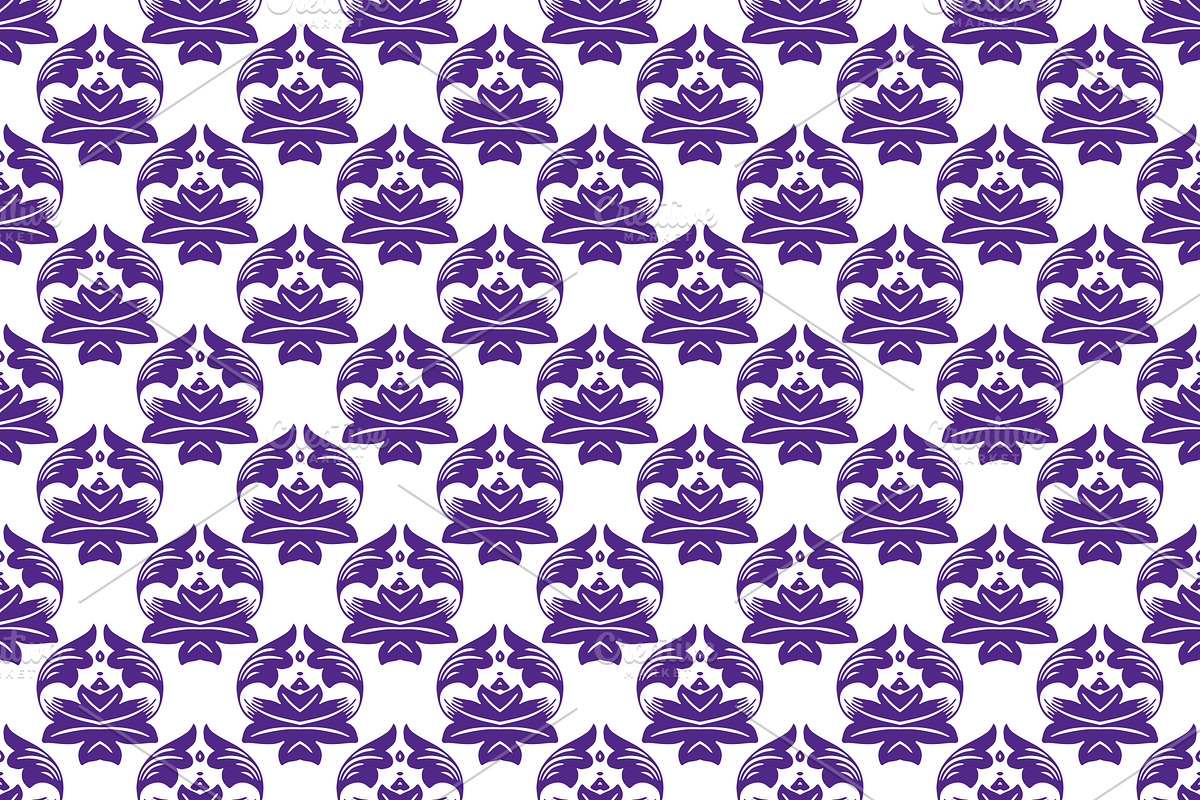 1,440 Damask Patterns in 60 Colors, a Pattern Graphic by Paper Element (Photo 13 of 22)