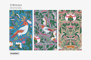 Garden Botanical Pattern and Motifs, a Pattern Graphic by likorbut (Thumbnail 6 of 12)