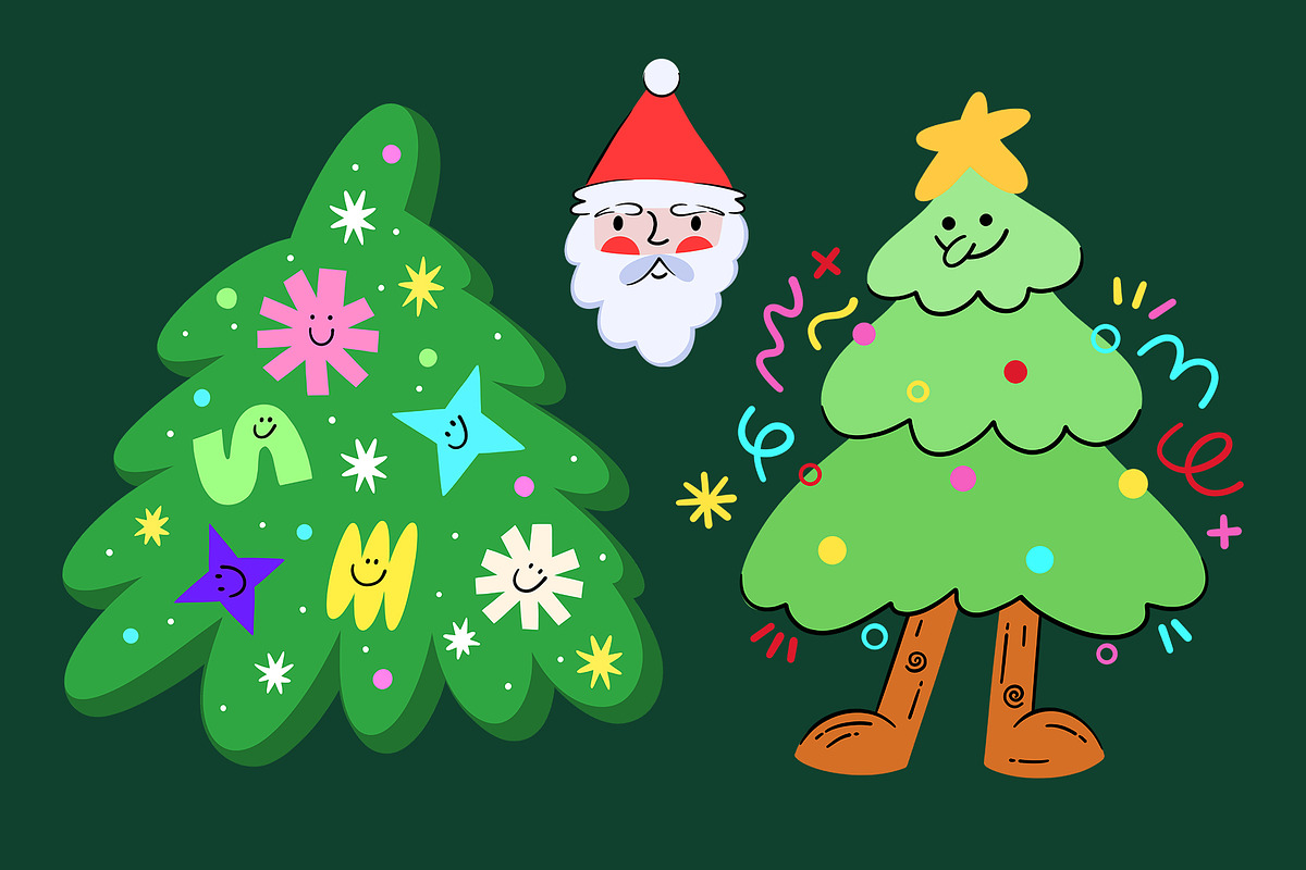 Whimsical Christmas Collection, an Illustration by Alina Sh (Photo 6 of 9)