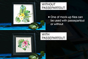 Frame Mockup Set - Butterfly, a Print Template by Art Mara (Thumbnail 5 of 7)