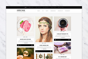 Chérie // Genesis Theme, a WordPress Template by WP Chic