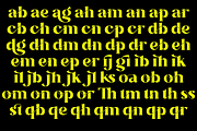 Blastula Font, a Serif Font by 177Studio (Thumbnail 6 of 7)
