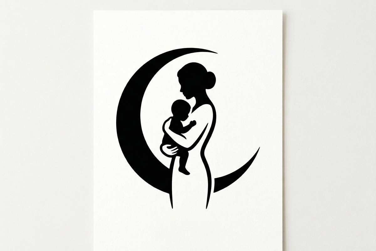 loving mother and children, a Person Illustration by Amazin_art (Photo 6 of 46)