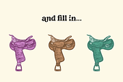 Western Cowgirl Essentials Graphics, an Object Illustration by cmfgraphics (Thumbnail 4 of 4)