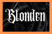 BLONDEN, a Blackletter Font by Stellalunarts (Thumbnail 1 of 5)