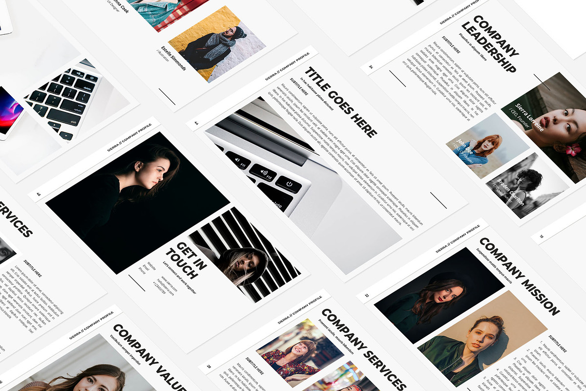 Company Profile Keynote Template, a Presentation Template by Gaize (Photo 9 of 10)