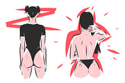 Line body graphics, a Person Illustration by Anastasy_helter (Thumbnail 15 of 20)