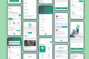 Nice Job - Job Finder App UI Kit, an UI Kit Template by piyush608 (Thumbnail 2 of 8)