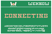 plumbing font, a Font by weknow (Thumbnail 3 of 5)