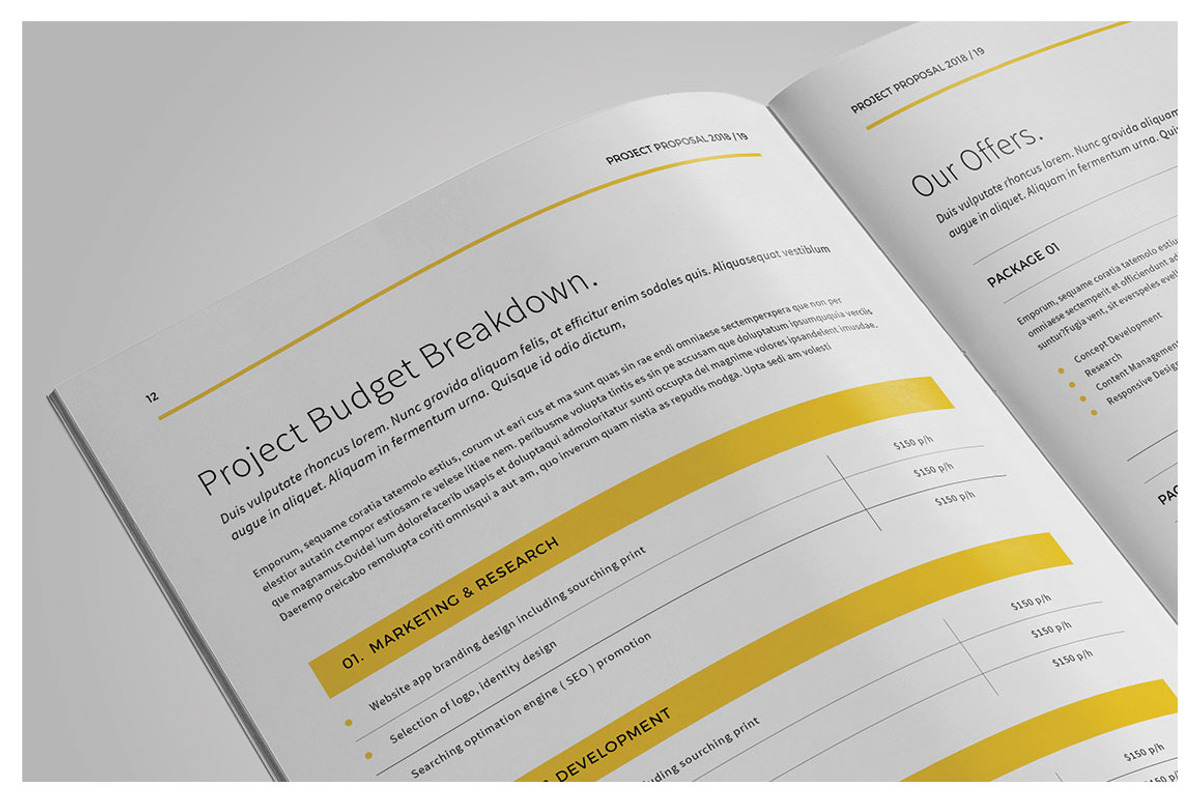 Project Proposal, a Stationery Template by Occy Design (Photo 7 of 11)
