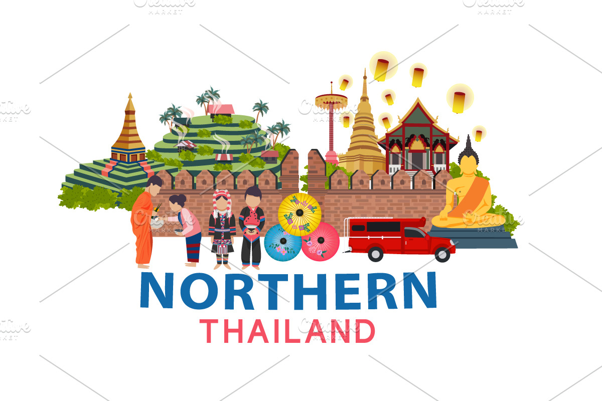 Thailand travel, a Food Illustration by Wanwiss (Photo 2 of 4)